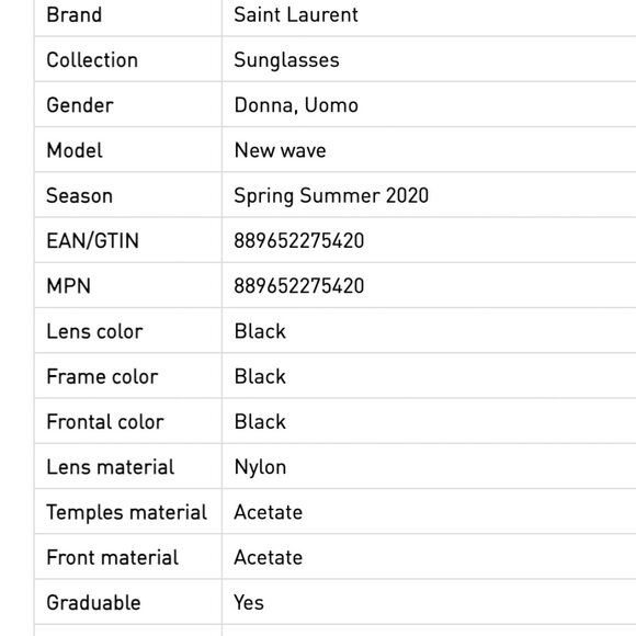 Brand New - sunglasses Saint Laurent New Wave SL 356-001 main image 4